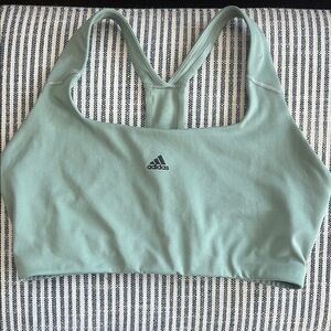 Adidas Mint Green Sports Bra